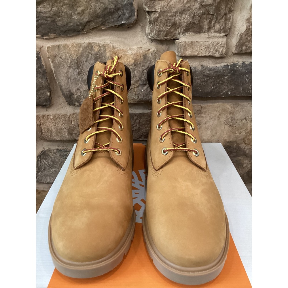 Timberland Classic Mens Size 10.5 6" Waterproof Boots Wheat Nubuck New - Picture 5 of 8